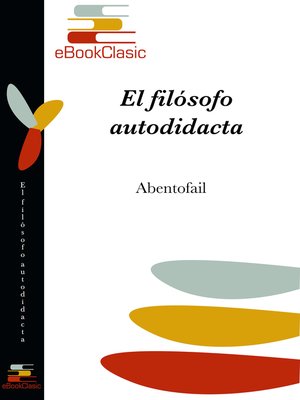 cover image of El filósofo autodidacta